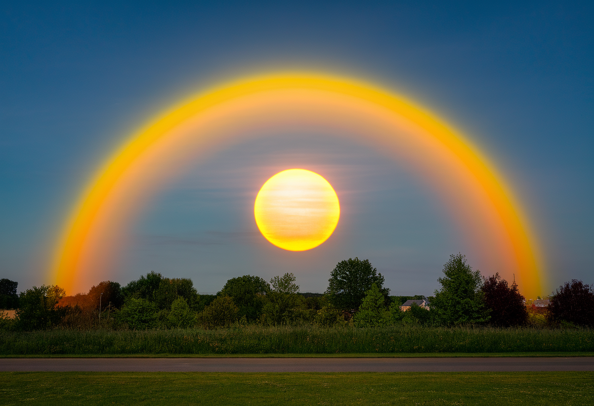 Світанок та розсіяне світло Сонця