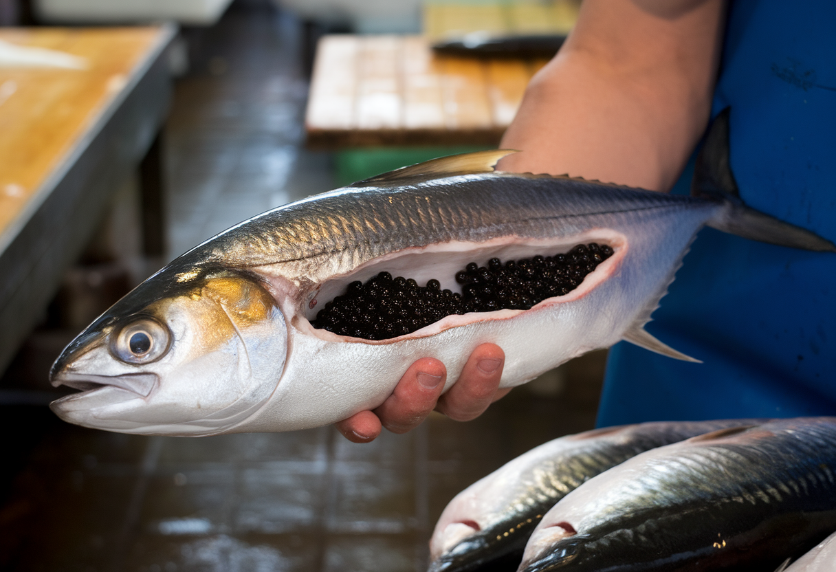 Чорна ікра та види риб