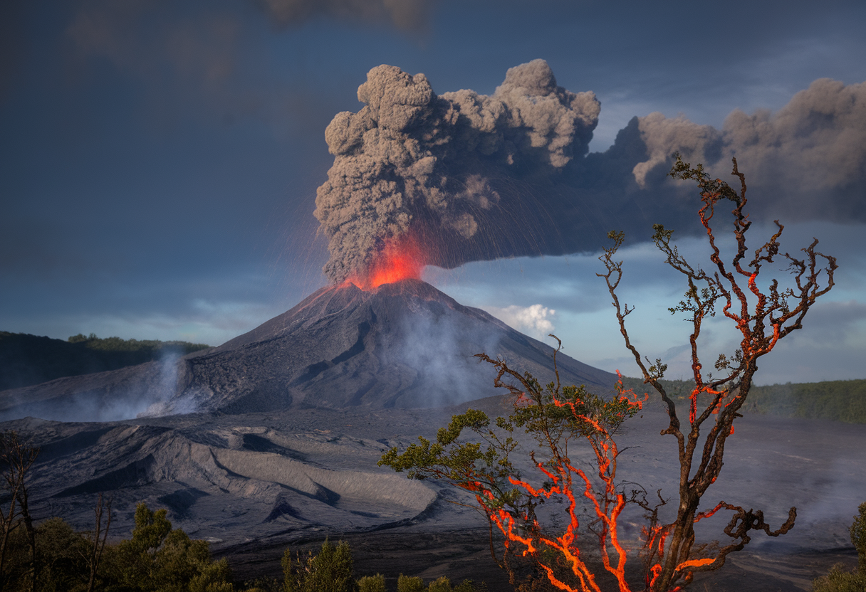 Виверження та наслідки