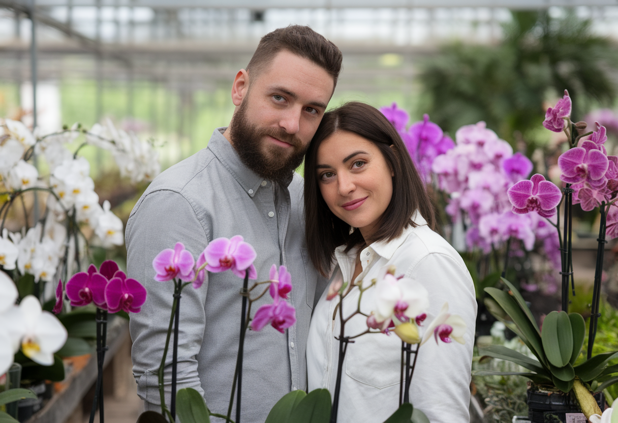 обрізка орхідеї фото