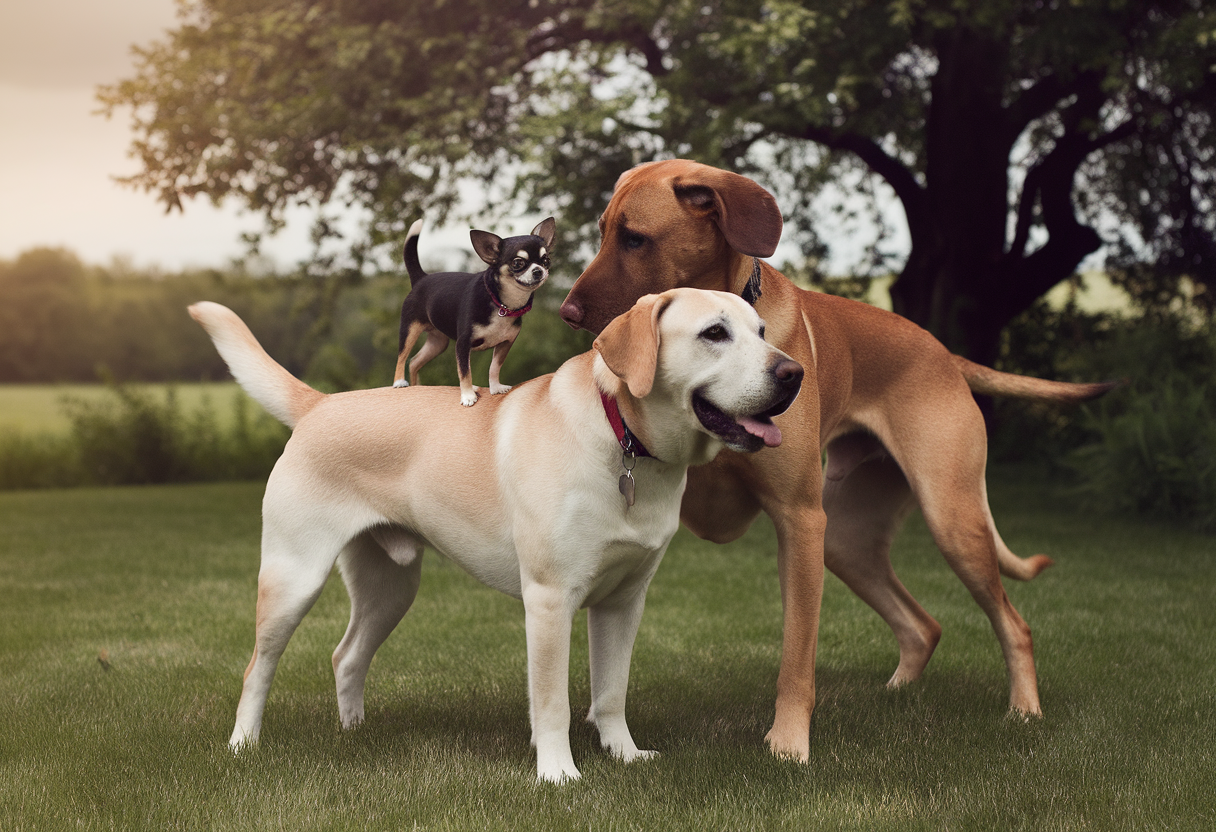 Різноманітні породи собак